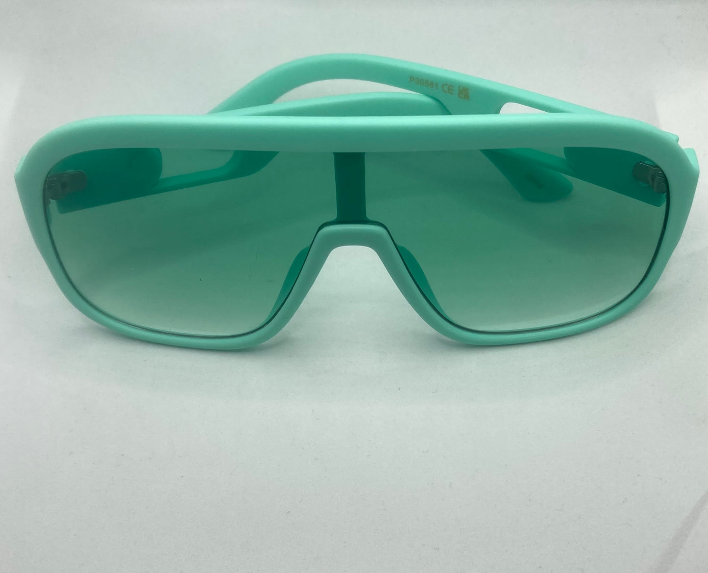 Fashion Shield Lens Oversized Aviators Sunglasses
