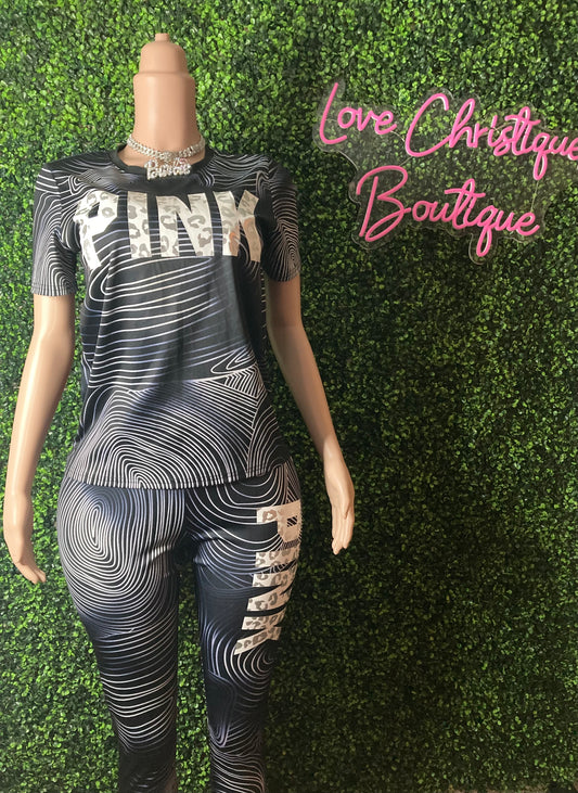 Two Piece Pants Set