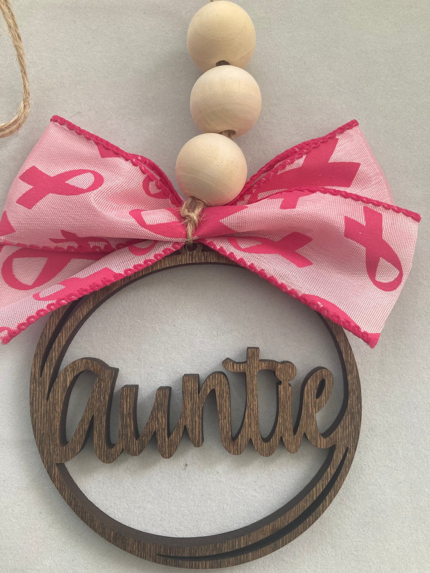 Rear View Mirror Car Charm Ornament