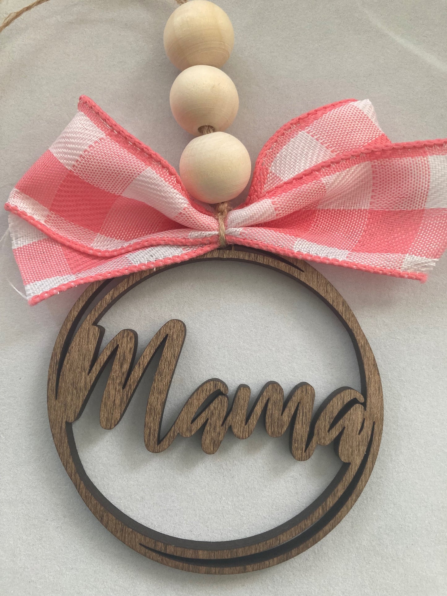 Rear View Mirror Car Charm Ornament